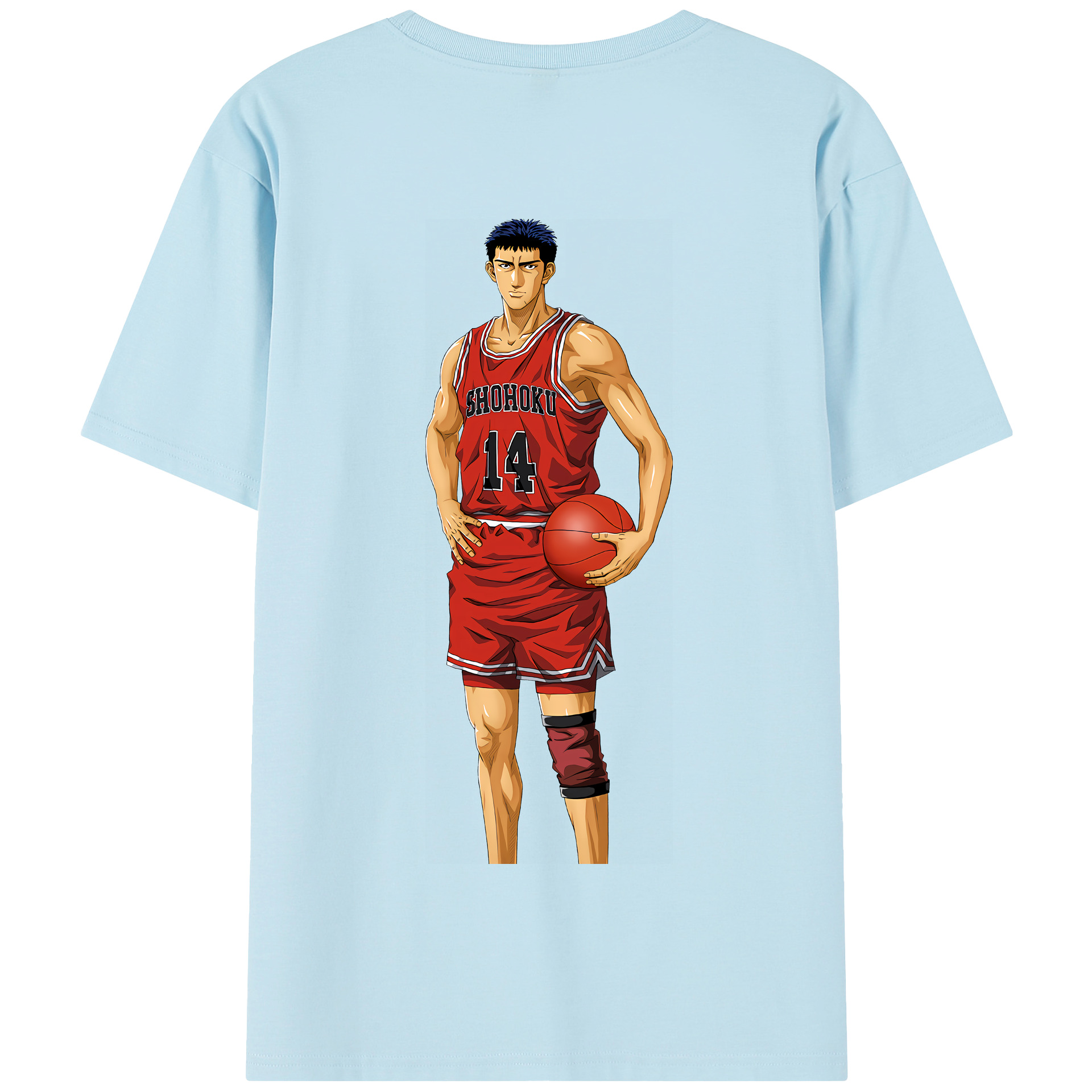 SLAM DUNK／スラムダンク 綿100％半袖Tシャツ（背面プリント）